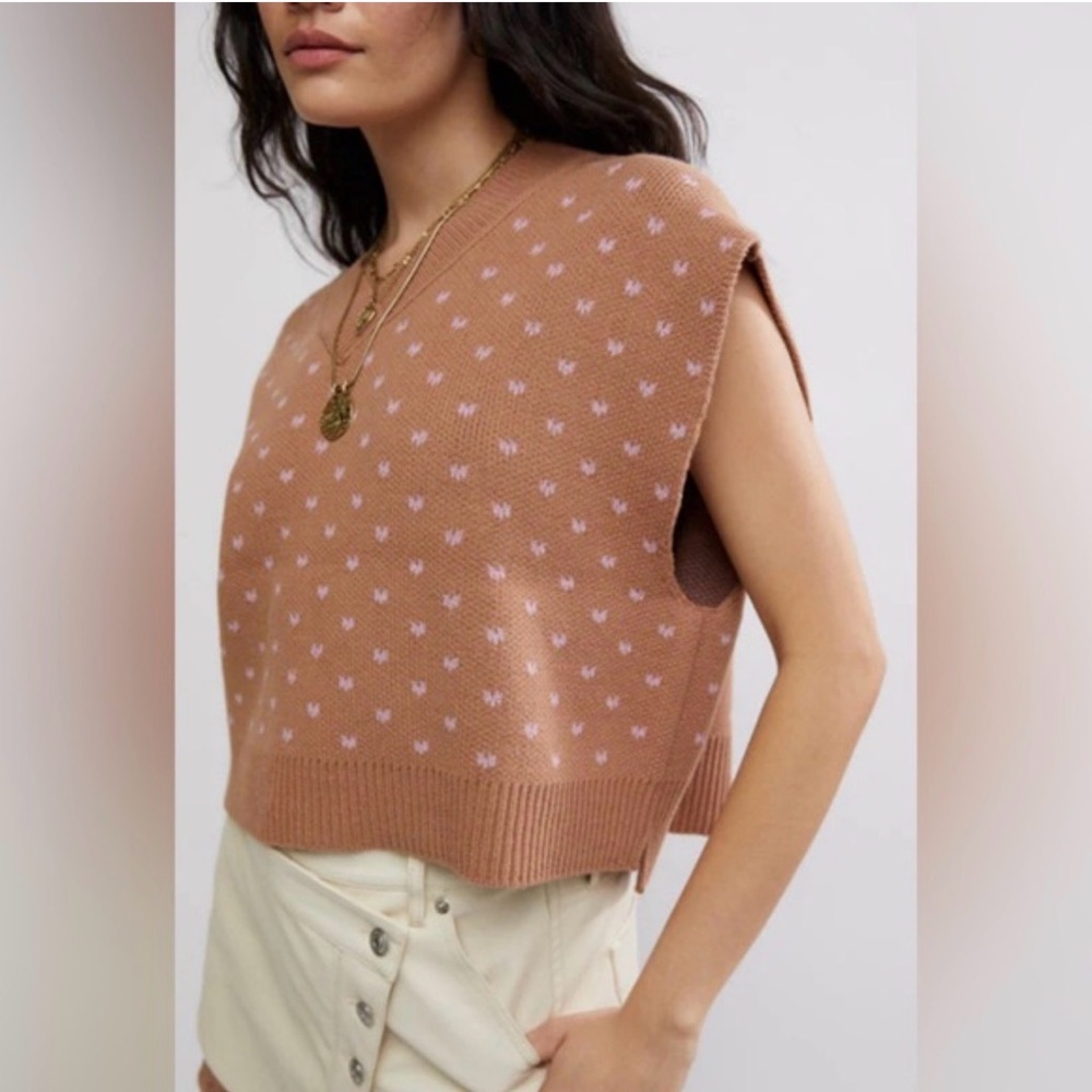 Free People Pattern Easy Street Vest